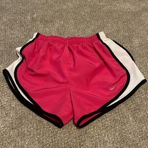 Pink nike shorts